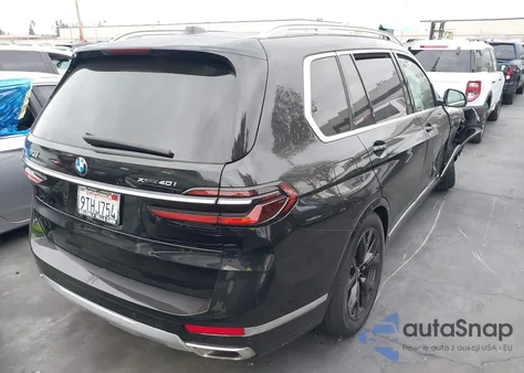 2023 BMW X7 xDrive40I z USA, uszkodzony, nr VIN 5UX23EM0XP9R94619